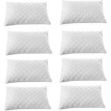 Mira Home 8'li 50x70 cm %100 Pamuk Kapitoneli Yastık Koruyucu
