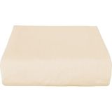 Mira Home Çift Kişilik Düz Penye %100 Pamuklu Lastikli Çarşaf 180X200 - Bej