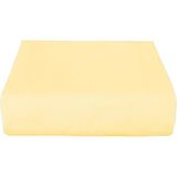 Mira Home Çift Kişilik Düz Penye %100 Pamuklu Lastikli Çarşaf 180X200 - Sarı