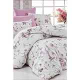 Mira Home Çift Kişilik Nevresim Takımı Pamuklu Lavanta Baharı - Çok Renkli - 100 x 100 cm