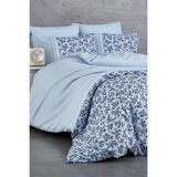 Mira Home Çift Kişilik Nevresim Takımı Pamuklu Mavi Düş Çiçekleri - Çok Renkli - 100 x 100 cm