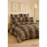 Mira Home Çift Kişilik Pamuklu Nevresim Takımı Wild Leopard - Çok Renkli - 100 x 100 cm
