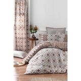 Mira Home Çift Kişilik Ranforce Nevresim Takımı %100 Pamuklu Güneş - Çok Renkli - 100 x 100 cm
