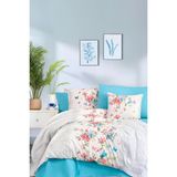 Mira Home Çift Kişilik Ranforce Nevresim Takımı Pamuklu Butterfly - 200 x 220 cm - Renkli