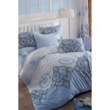 Mira Home Çift Kişilik Ranforce Nevresim Takımı Pamuklu Şimal Mavi - 200 x 220 cm