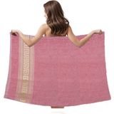 Mira Home Pamuk Unisex Banyo Hamam Havlusu Myra 70 x 140 cm - Pembe - 70 x 140 cm