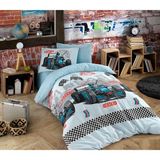 Mira Home Tek Kişilik Genç Erkek Çocuk Nevresim Takımı Race - 100 x 100 cm
