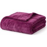 Mira Home Tek Kişilik Wellsoft Tv Battaniyesi Softly 100X175 cm Mor - Çok Renkli