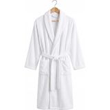 Mira Home Unisex Şal Yaka Banyo Bornozu %100 Pamuk Beyaz Yetişkin Kadın Erkek - 2XL - Çok Renkli
