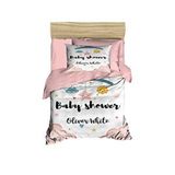 Mira Home Yenidoğan Kız Bebek Nevresim Takımı 3d Pamuklu Baby Shower White Çok Renkli