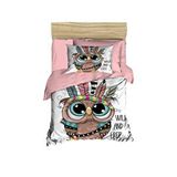 Mira Home Yenidoğan Kız Bebek Nevresim Takımı 3d Pamuklu Wild And Free Çok Renkli