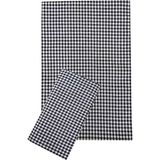 Mira Home Zefir Desen Sofra Bezi Masa Örtüsü 170 x 170 cm Siyah - 0,5 x 9 cm - Çok Renkli