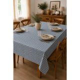 Mira Home Zefira 170X170 cm Balkon, Piknik, Mutfak Masa Örtüsü & Yer Sofra Bezi - Turkuaz - 170 x 170 cm