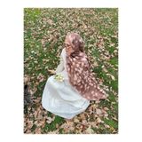 Mira İpek Royal Bambi Ceylan Desenli Pamuk Soft Şal ps215