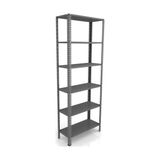 Mira Raf Çelik Raf Sistemleri - 59X75x250 6 Raflı - 59 X 75 x 250 cm