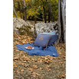 Mira Throw Koltuk Şalı 130X170 - 130 x 170 cm - Denim Mavi