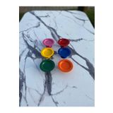 Mira züccaciye 6Lı Mix. Set Kahve Yanı Lokumluk, Makaronluk, Şekerlik, Sunum, Kahve, İkramlık