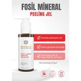 Mirabellix Fosil Mineral & Yeşil Çay Özlü Arındırıcı Peeling Yüz Yıkama Jeli – Pantenol ve Pirinç Kepeği Yağı Destekli 100 ml