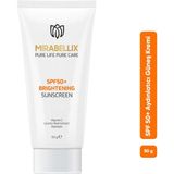 Mirabellix Leke Karşıtı & Aydınlatıcı Güneş Kremi SPF50+ – C Vitamini ve Meyan Kökü Özlü Yüksek Koruma 50 ml