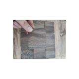 Miracix Ahşap Renkli Kare Bardak Altlığı Supla – 3 mm MDF Dekoratif Hobi ve Süsleme Ürünü Koyu Kahve Koyu Kahverengi 6 x 6