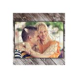 Miracix Kişiye Özel A4 Puzzle 48 Parça I Love You Tasarımlı Fotoğraflı Hediye