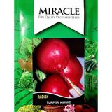 Miracle 10 gr Tohum İri Toros Kırmızısı Turp Tohumu