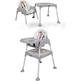 Miracool 3in1 Energy Mama Sandalyesi / Çalışma Masalı / Pedli - Gri