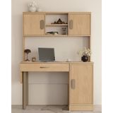 Miracool Karanfil Kitaplıklı Çalışma Masası / Komple Mdf / Şık Tasarım / Fonksiyonel - 120 x 165