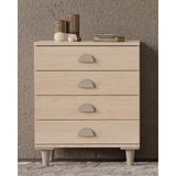 Miracool Ladin 4 Çekmeceli Şifonyer / Komple Mdf / Modern Tasarım