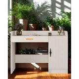 Miracool Lale Çalışma Masası / Komple Mdf / Modern Tasarım - 120 x 90