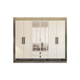 Miracool Manolya 6 Kapaklı Gardrop / 6 Kapılı Dolap / Komple Mdf / Modern Tasarım