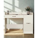Miracool Menekşe Çalışma Masası / Komple Mdf / Modern Tasarım - 120 x 90 - Menekşe Moru