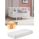 Miracool Riva Büyüyen Karyola / Komple Mdf - Lake / Ortopedik Yaylı Yatak Dahil - 100 x 200 cm