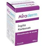 Miraderm 20 x 5 gr İngiliz Karbonatı Doğal Yapısıyla Mutfak ve Cilt Bakımına Uygun - 100 gr