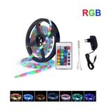 MiraLive 1 Adet Cata Ct 4557 Rgb Şerit LED Set 5 mt Rgb LED 3 Renk+Trafo+ Kumanda - Renkli