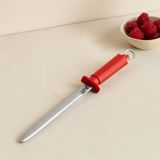 MiraLive 10'' Oval Yassı Masat - Plastik Saplı Metal Asma Halkalı - Renkli