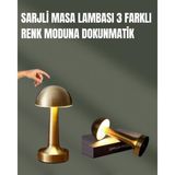 MiraLive %100 Kademeli Ayarlanabilir Işık – USB Şarjlı Masa Lambası - Renkli - standart