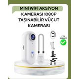 MiraLive 1080P Wifi Spor Kamerası Su Geçirmez Mini Aksiyon Kamera
