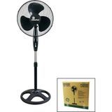 MiraLive 16 Inç Ev Tipi Ayaklı Vantilatör 45W - 90 Derece - 3 Pls Pervane - 3 Kademe Hız MTR-F150 (4887) - Renkli