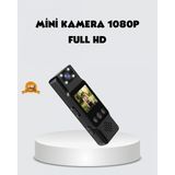 MiraLive 180 Derece Dönebilen Mini Kamera Full Hd Tft Ekran Hareket Sensörlü - Renkli - standart