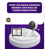 MiraLive 2.8 Inç Ekranlı Bebek Kamerası Gece Görüşlü ve Sesli Iletişim - 1