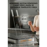 MiraLive 2 Adet Pipet Emzik Çaydanlık Temizleyici Fırça 718031 - Renkli