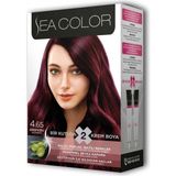 MiraLive 2 Tüp Krem Saç Boyası Seti Şarap Kızılı No:4.65
