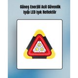 MiraLive 2000MAH Kapasiteli Taşınabilir Üçgen Park Lambası - Renkli - standart