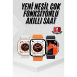 MiraLive 2025 Model Akıllı Saat Kordon Hediyeli Çağrı Cevaplama Uzun Pil Süreli Android Ios Uyumlu - Çok Renkli