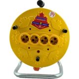 MiraLive 20MT Makaralı Uzatma Kablo 3x1.5mm (4887) - Çok Renkli