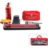 MiraLive 2li Set 4 Gen Çanta 7pcs + 38PCS Oto Trafik Seti + Ilk Yardım Seti Yangın Tüpü=1kg 2pcs Refl