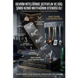 MiraLive 2'li Set Sihirli Askı 5'li Şeffaf Yapışkanlı Kanca Banyo Mutfak Askılığı 723127 - Çok Renkli