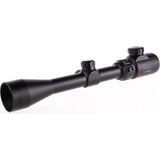 MiraLive 3-9X40 Zoomlu Çıft Işıklı Av Tüfeği Dürbünü Montaj Kelepçeli - standart