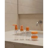 MiraLive 30 ml 5’li Seyahat Şişesi Seti Çantalı Kozmetik Organizer